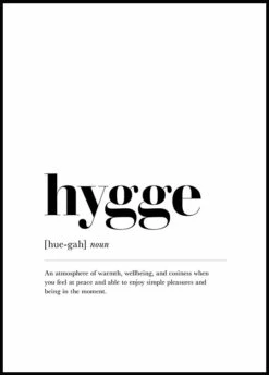 Hygge Plakat