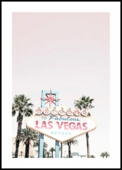 Las Vegas Skilt Plakat