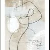 Soft Abstract Lines No1 Poster 1 Soft Abstract Lines No1 Poster -POSTERSTORE Salg 13675 8softabstractlinesno150x70 66172