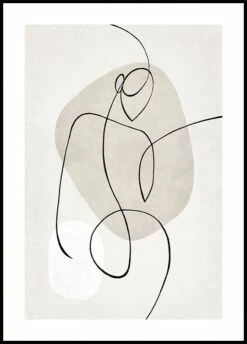 Artful Lines No2 Poster