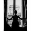 Girl In Paris Window Lærred -POSTERSTORE Salg ca3802 5 1