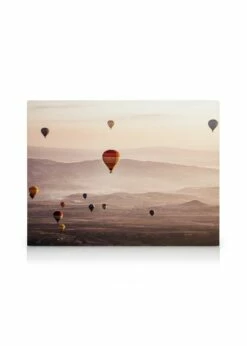 Luftballoner Ved Solopgang Lærred