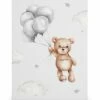 Teddy Med Balloner Lærred -POSTERSTORE Salg canps51091 5 1