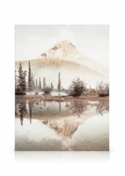 Morgen Tåge Lærred