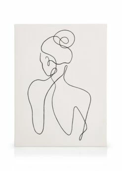 One Line Art No 1 Lærred