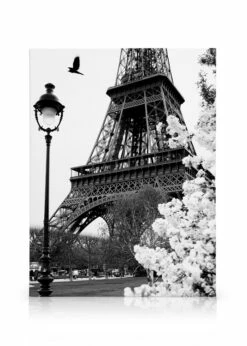 Gade I Paris Lærred