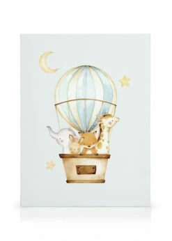 Varmluftballon Venner Lærred