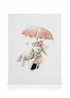 Flyvende Kaniner Lærred