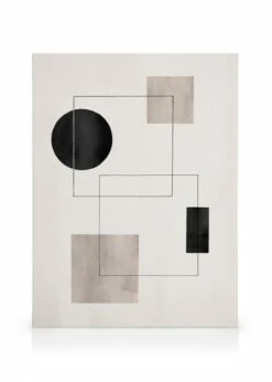 Grafiske Figurer Nr.6 Lærred