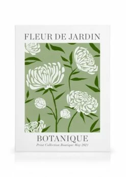 Fleur De Jardin Botanique Lærred