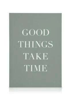 Good Things Take Time Lærred -POSTERSTORE Salg canps52142 8 1