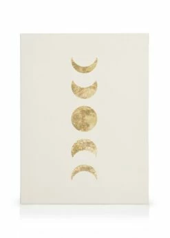 Gyldne Månens Faser Lærred