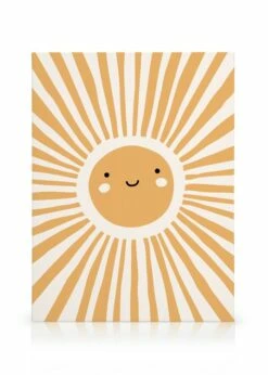 Smiling Sun Lærred