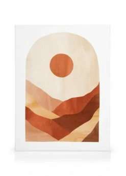 Abstrakt Landskab Lærred