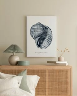 Blå Muslingeskal Lærred -POSTERSTORE Salg canps52636 5 3 22206 15656 19353