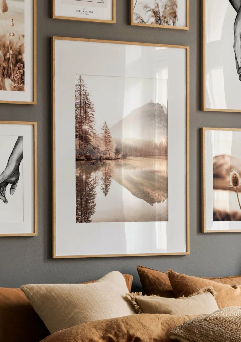 Tåget Solopgang Plakat 4 Tåget Solopgang Plakat - Billede 2