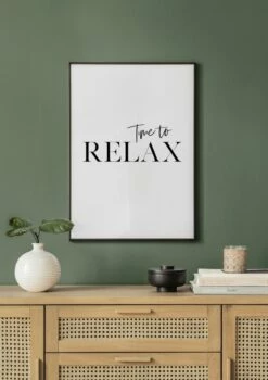 Time To Relax Plakat -POSTERSTORE Salg p8 6 first
