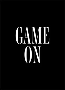 Game On Plakat
