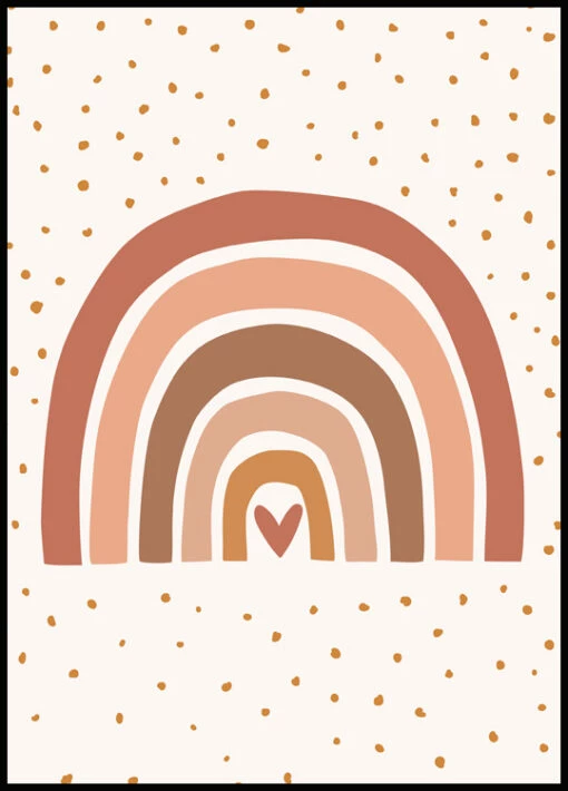 Hjerte Regnbue Plakat -POSTERSTORE Salg ps523251