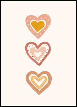 Hjerter Plakat