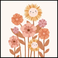 Glade Blomster Plakat -POSTERSTORE Salg ps52328 2happyflowers50x50 51588