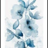 Fleurs Bleues No2 Plakat -POSTERSTORE Salg ps52842 8fleursbleuesno250x70